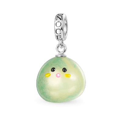 Colgante Piedra Mascota Verde Pastel