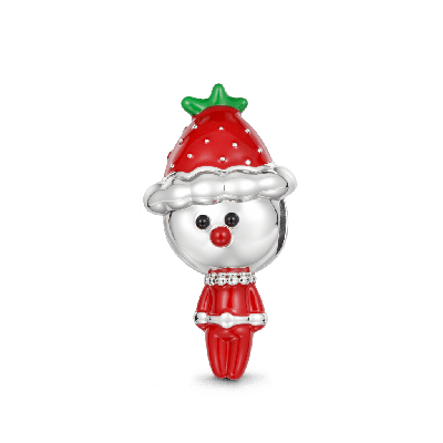 Charm Fresa Muñeca de Navidad
