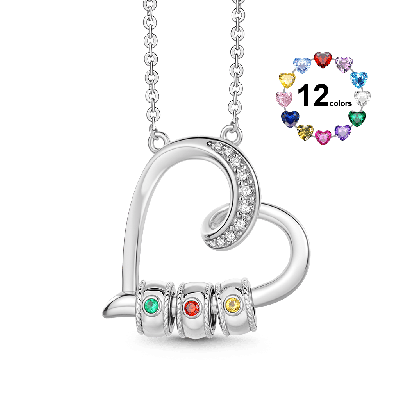 Collar Corazón Abrible