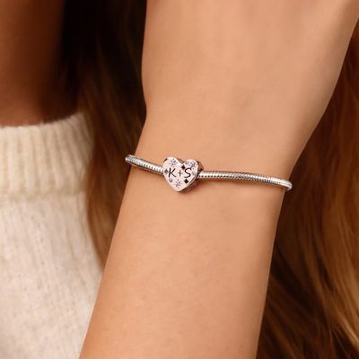 Charm Corazón Hueco Grabable