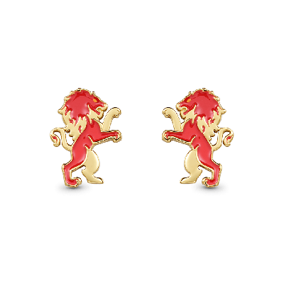 Pendientes Stud León Gryffindor