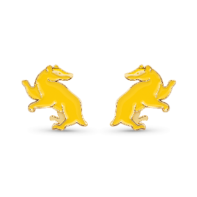 Pendientes Stud Tejón Hufflepuff