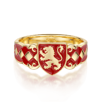 Anillo Banda León Gryffindor