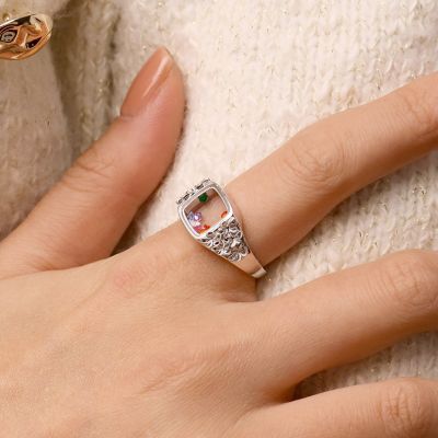 Anillo Floral Multicolor
