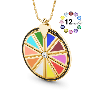 Collar Rueda de Colores