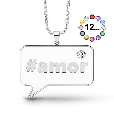 Collar Personalizado Burbuja de Diálogo