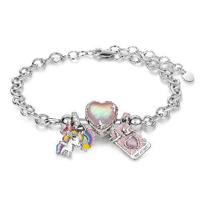 Set Pulsera Charm Tarot El Corazón