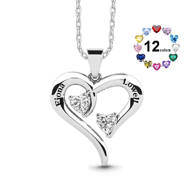 Collar Corazón Personalizado