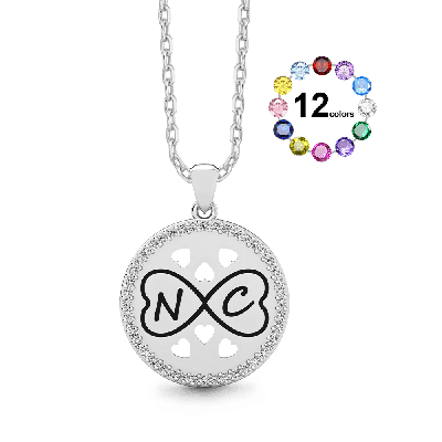 Collar Corazón Inicial Personalizado