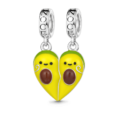 Colgante Doble Pareja Aguacate