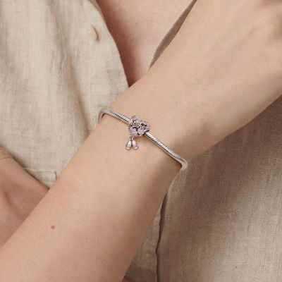 Charm Corazón Mamá con Zapatos Bebé