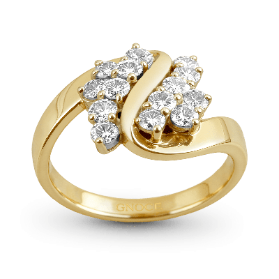Anillo de corte redondo de curva