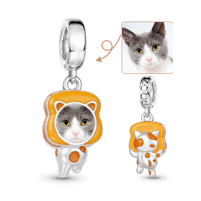 Colgante para fotos de mascotas de gato