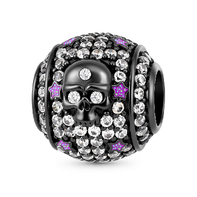 Amuleto de Calavera Estrella