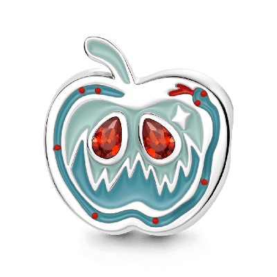 Medio amuleto de manzana