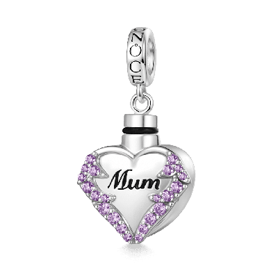 Colgante Urna Memorial Corazón Mamá