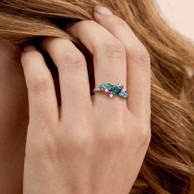 Anillo Compromiso Corte Redondo