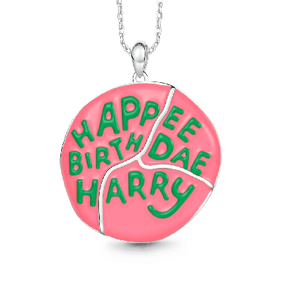 Collar de tarta de cumpleaños de Hagrid