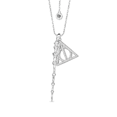 Collar de las Reliquias de la Muerte y el Bastón Anciano