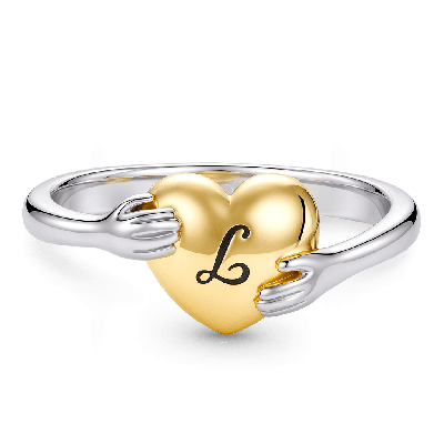 Anillo grabable «Embrace Your Heart»