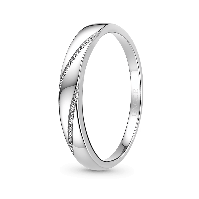 'Amor a Primera Vista' Anillo de Diamantes Ajustable para Hombre