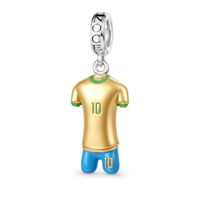 Encanto de las camisetas de estrella del fútbol
