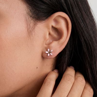 Pendientes de flor de cerezo