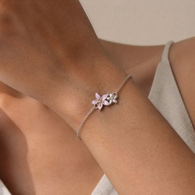 Pulsera de Flor de Cerezo