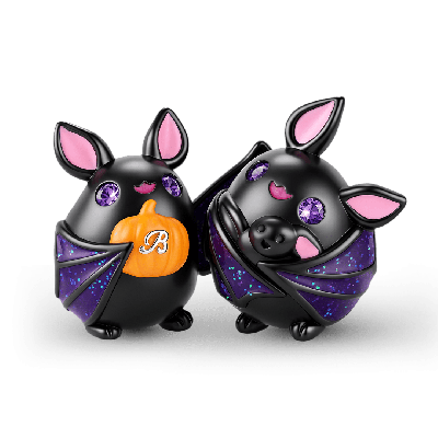 Cuenta grabable de murciélago adorable de Halloween