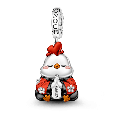 Amuleto colgante del Guardián del Gallo