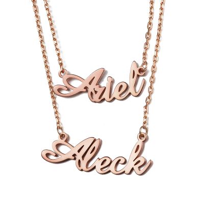 Collar Doble Nombre