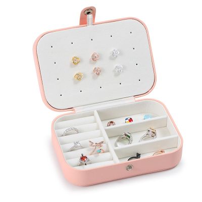 Caja De Almacenamiento De Joyería Portátil